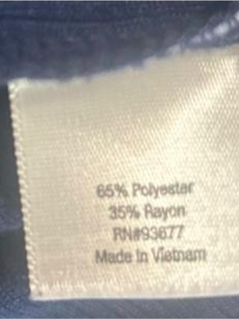 a.n.a Navy Long-Sleeve Cowl Neck Top - Picture 3 of 4